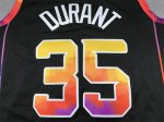 NBA 35 Durant SUNS noir 2022-23 Statement Edition Maillot brodé